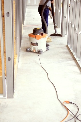 Construction cleaning by All Season Floor Pros