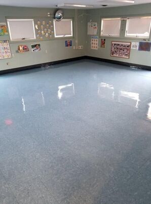 Floor cleaning by All Season Floor Pros